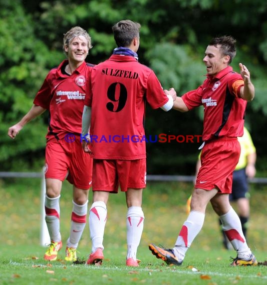 FV Elsenz - FVS Sulzfeld 13.10.2012 Kreisliga Sinsheim (© Siegfried)